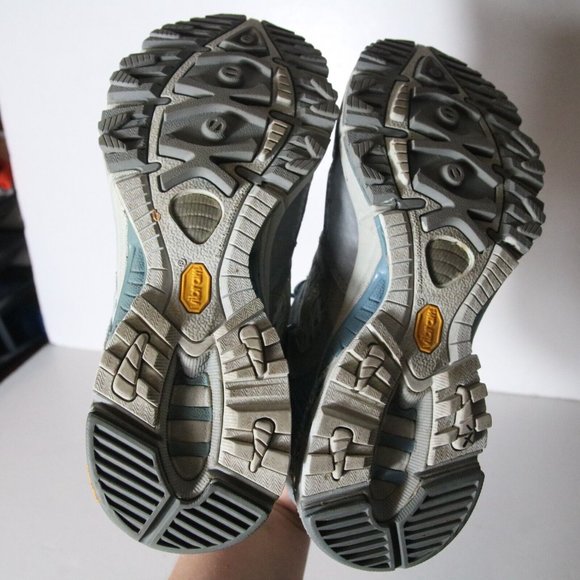 Merrell Womens Overdrive Sky Blue Bungee Hiking Shoes Size 7.5 Open Mesh Gray - Picture 7 of 8